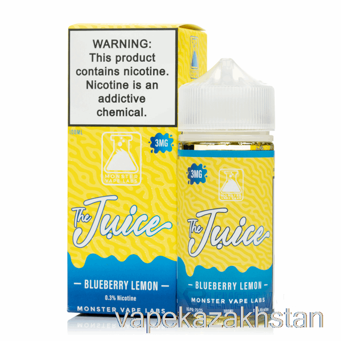 Vape Smoke Blueberry Lemon - The Juice - 100mL 12mg